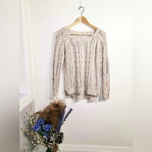 Pink Rose Loose Knit Sweater Small - Picture 4 of 14